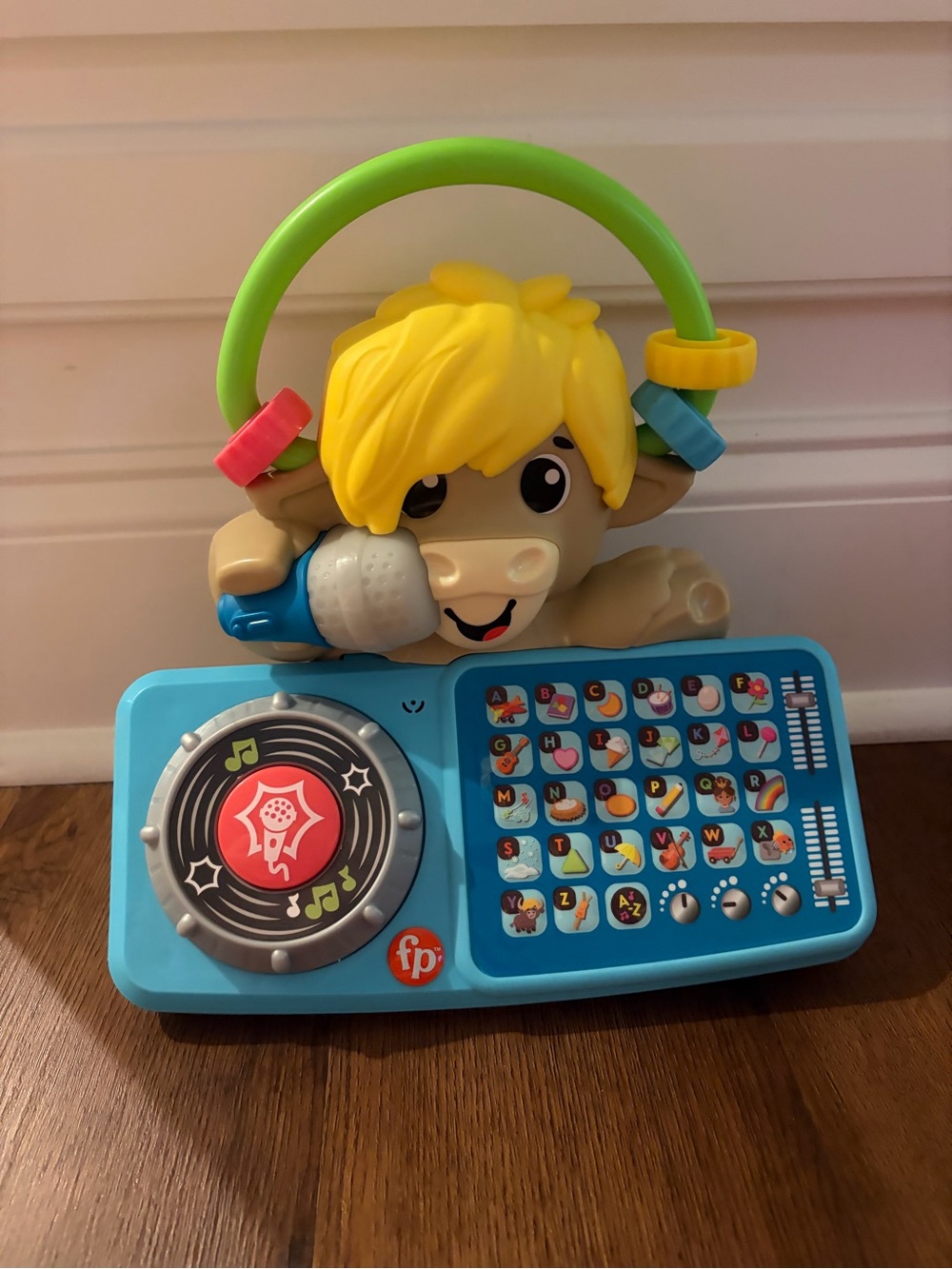 Kids Musical DJ Toy - Blue and Yellow Activity Player